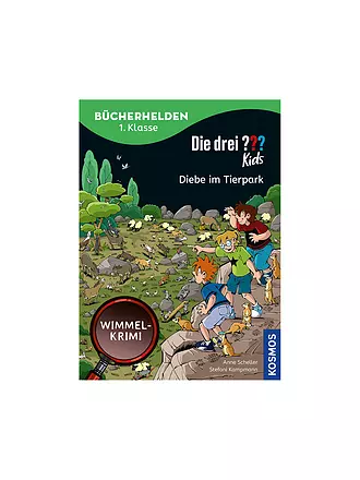 KOSMOS VERLAG | Buch - Die drei Fragezeichen -  Diebe im Tierpark, Anne Scheller | 